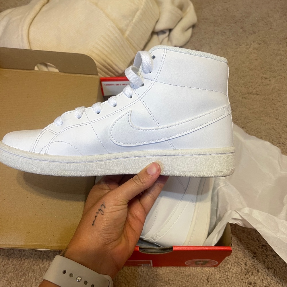 Women's White Nike Court Royale 2 Mid